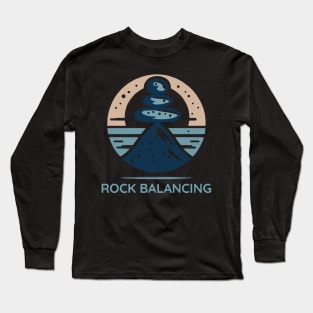 STONE ROCK BALANCING Long Sleeve T-Shirt